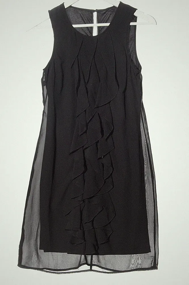 VERO MODA A-Linien Kleid Damen Kleid Gr. DE 34 schwarz Casual-Look
