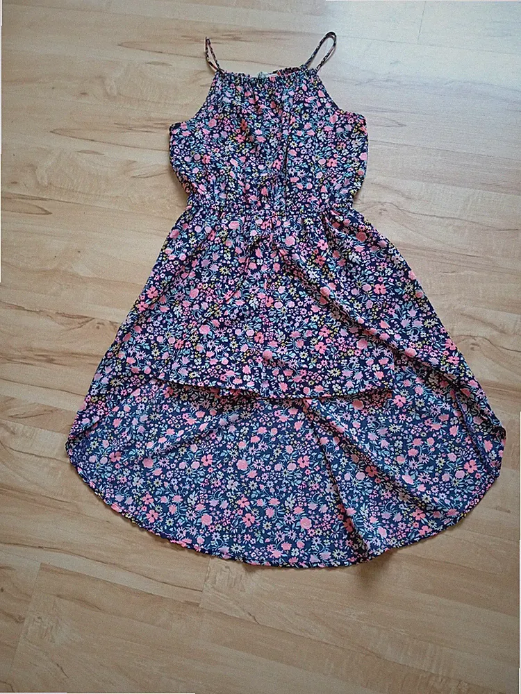 Vokuhila Hosen Kleid für Mädchen Größe 140