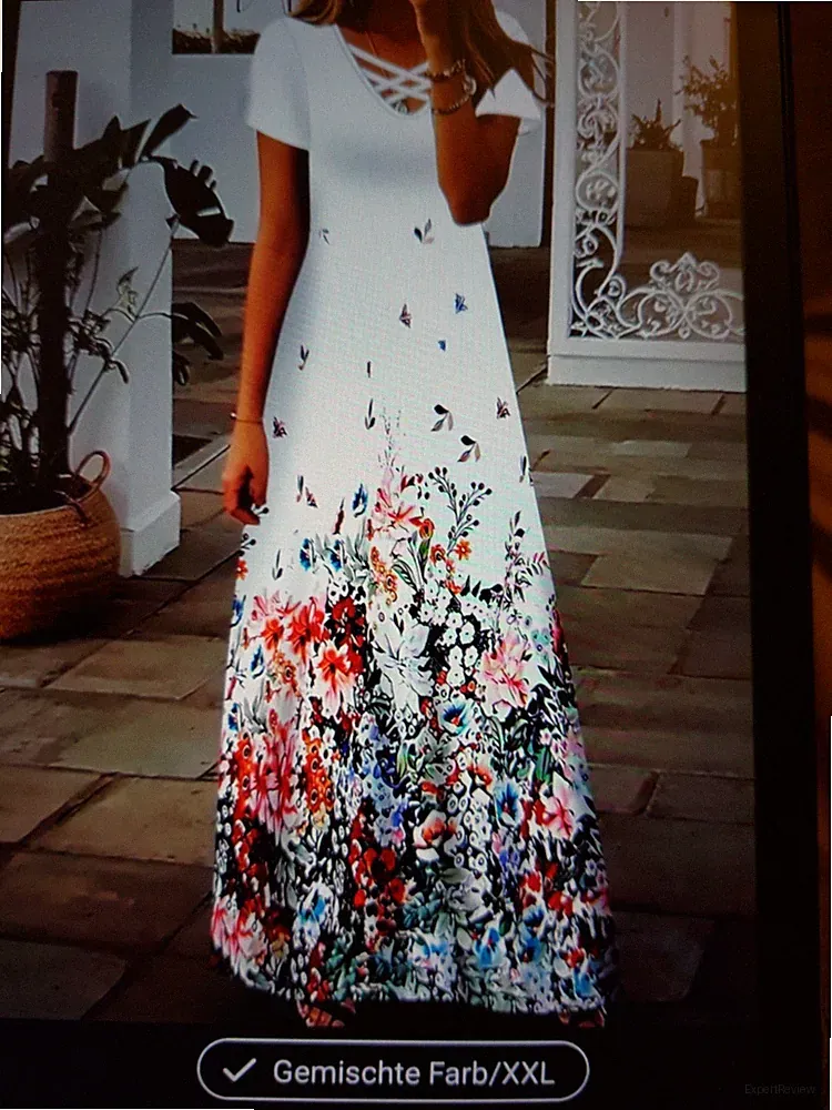 ❤ Vonda Floriday ❤Sommer Kleid ❤gr.xxl=46 neu ohne Etikett ❤ovp.