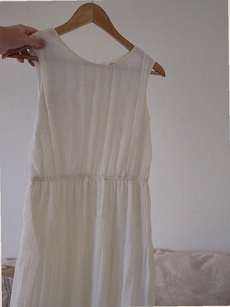 Weißes Sommerkleid Mädchen