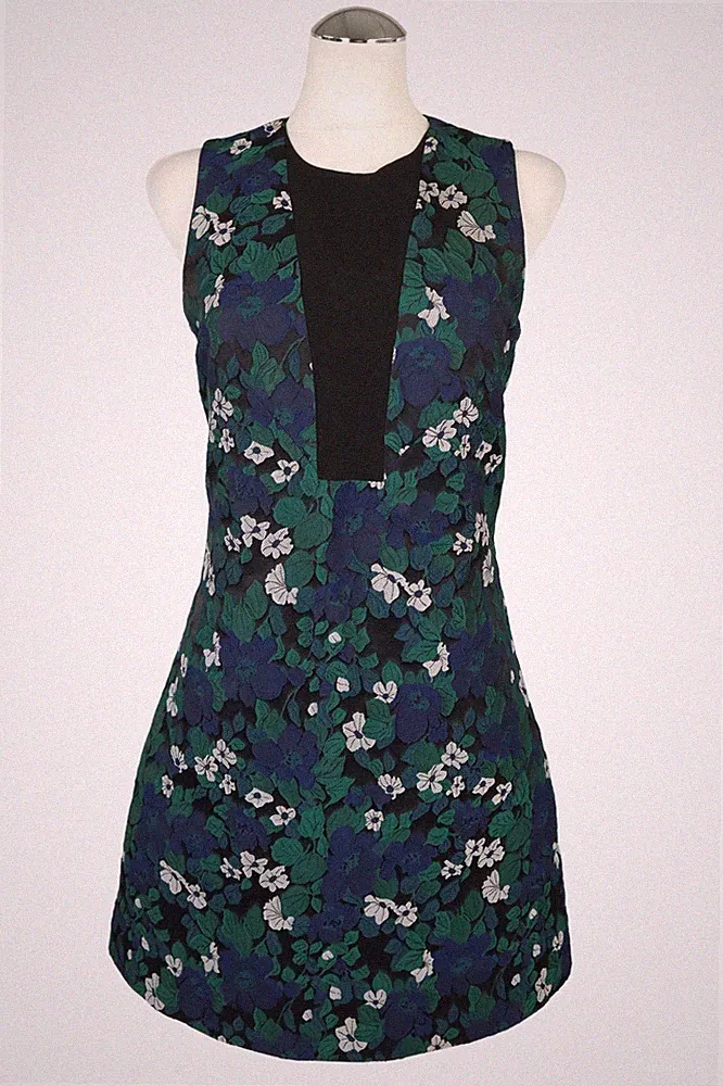 Whistles Damen Kleid Gr. 32 (UK 6) Mehrfarbig A-Linie Dress