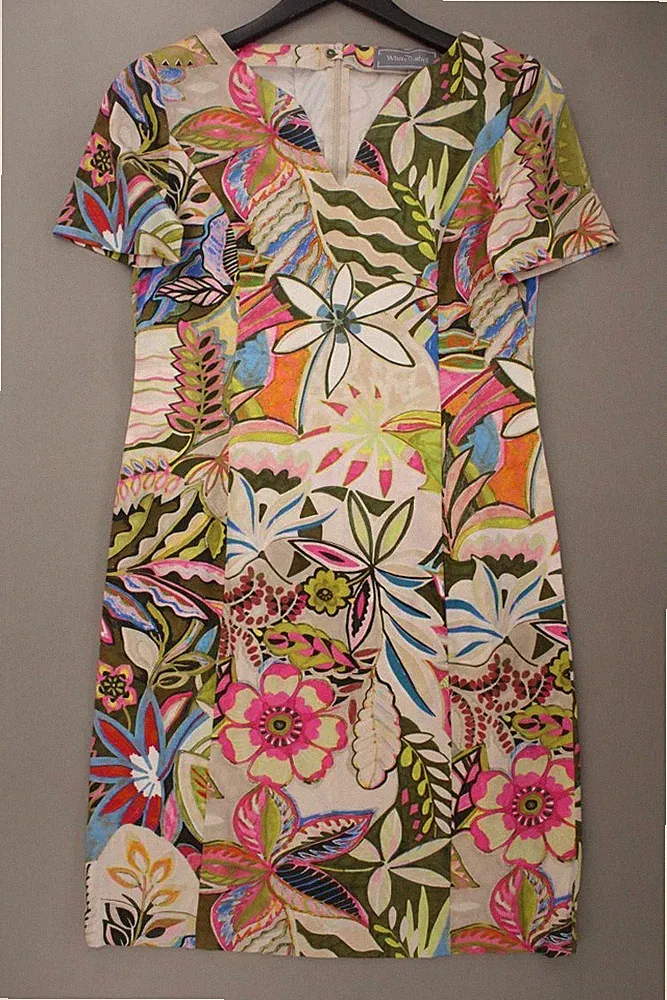 ✨ White Label Rofa Fashion Group Etuikleid Regular Kleid für Damen Gr. 38, M ✨
