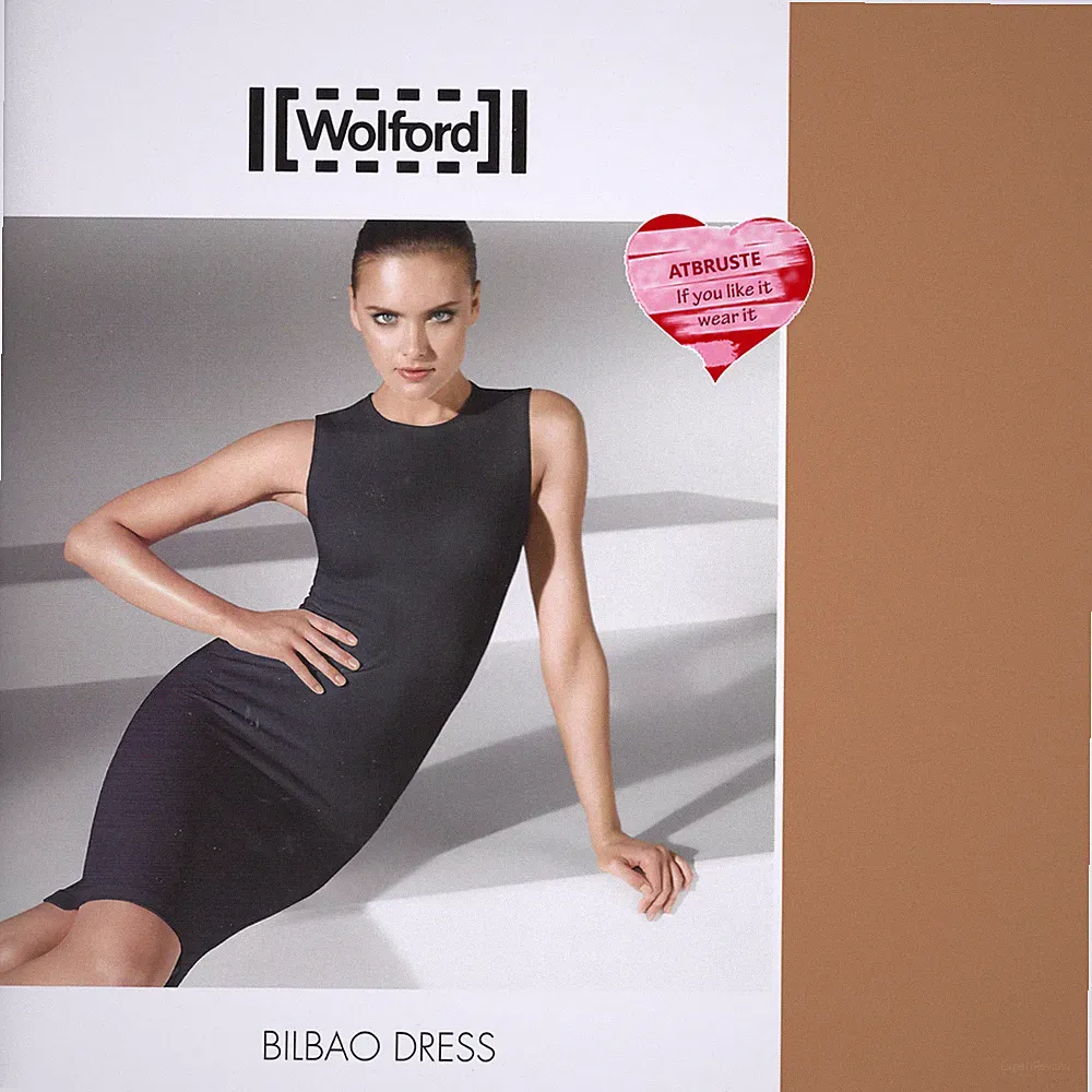 Wolford Bilbao Dress • M • brandy ... angenehmes, knitterfreies Material