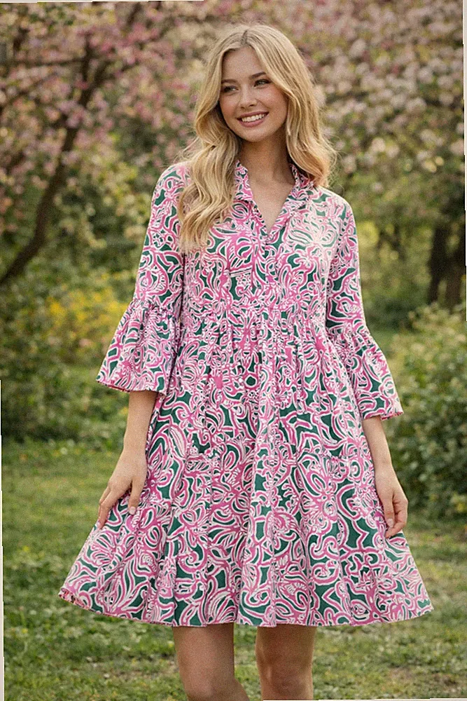 WUNDERSCHÖNES KLEID. MRS&HUGS.NEU.SEHR EDEL.ELEGANT.TOP.Gr.XXL-XL-L/38-40-42-44