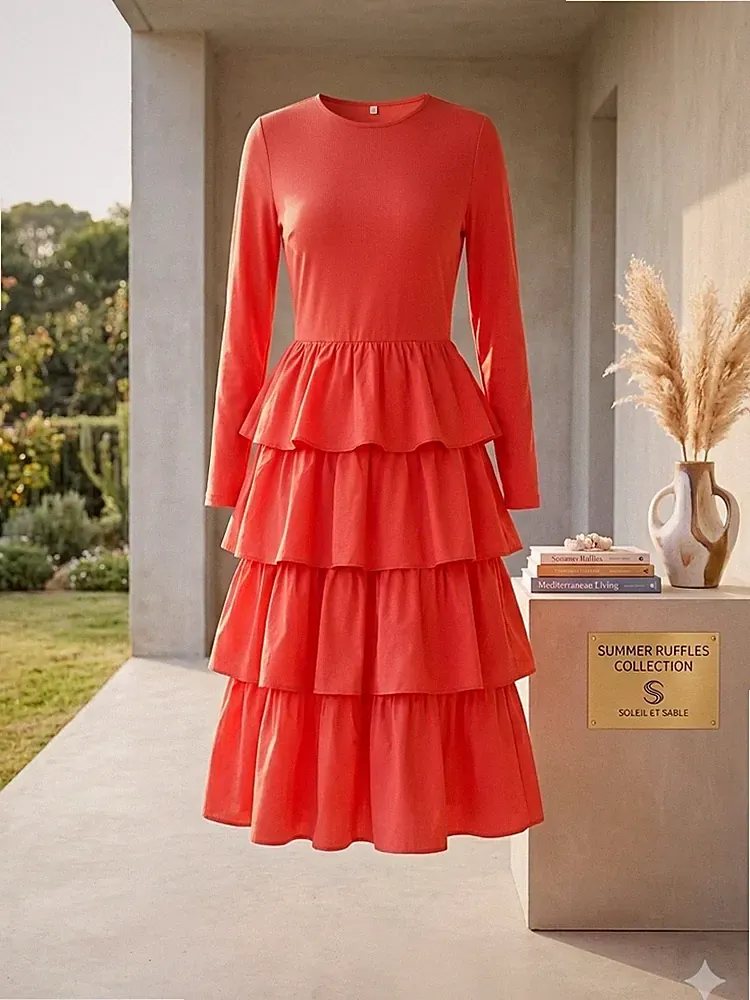 Wunderschönes rotes A Linienkleid Gr M Neu Ohne ETIKETT