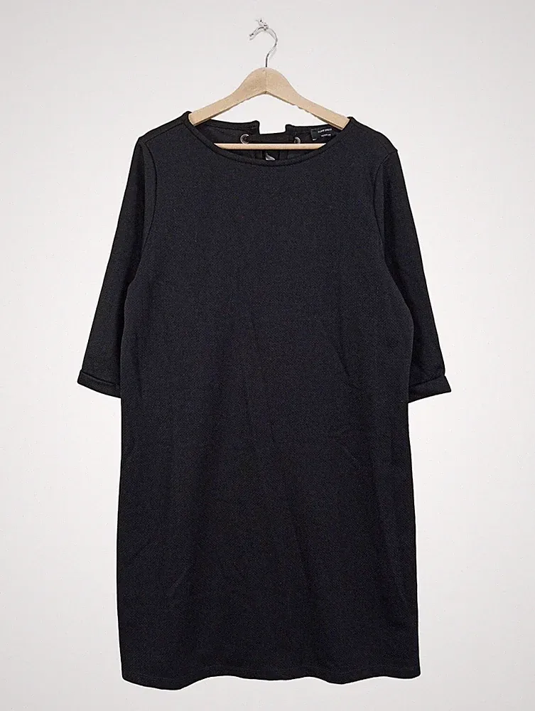 YESSICA A-Linien Kleid Damen Kleid Gr. DE 40 schwarz Casual-Look