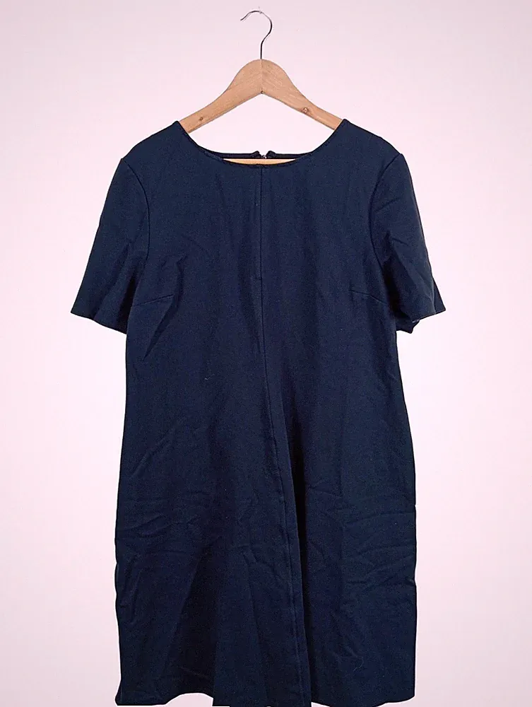YOUR SIXTH SENSE A-Linien Kleid Damen Kleid Gr. DE 48 blau Casual-Look
