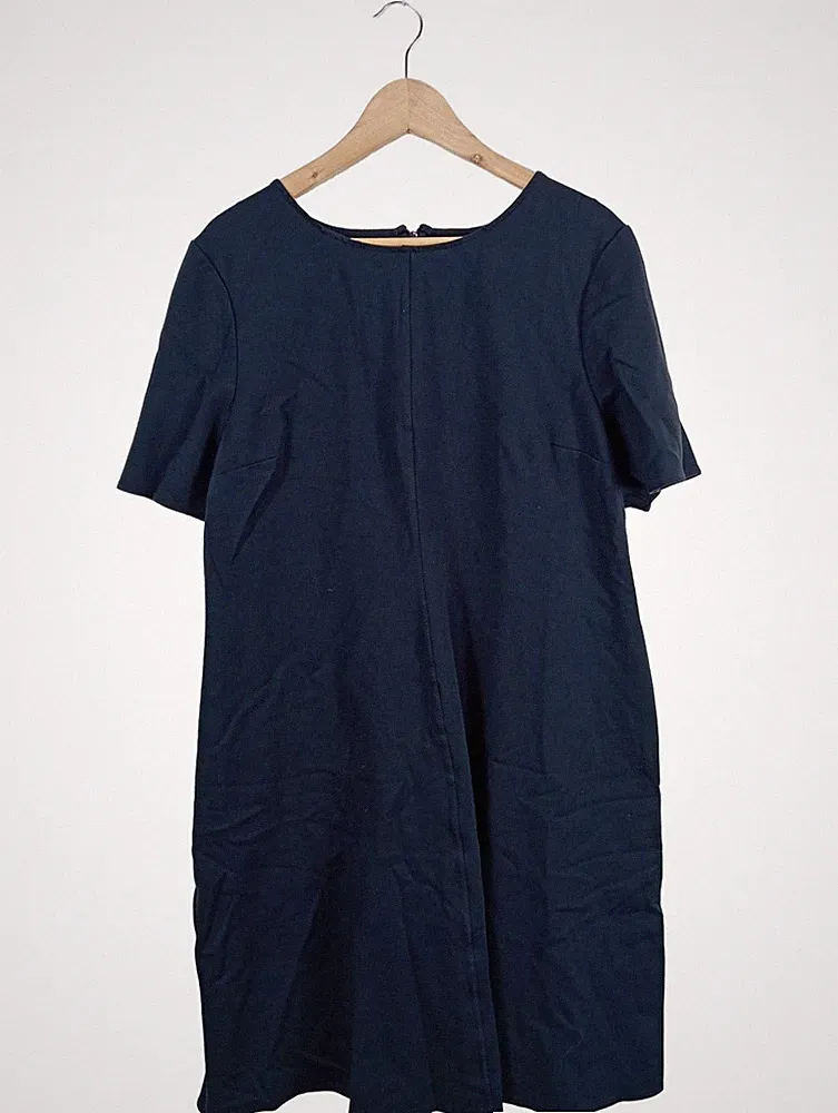 YOUR SIXTH SENSE A-Linien Kleid Damen Kleid Gr. DE 48 blau Casual-Look