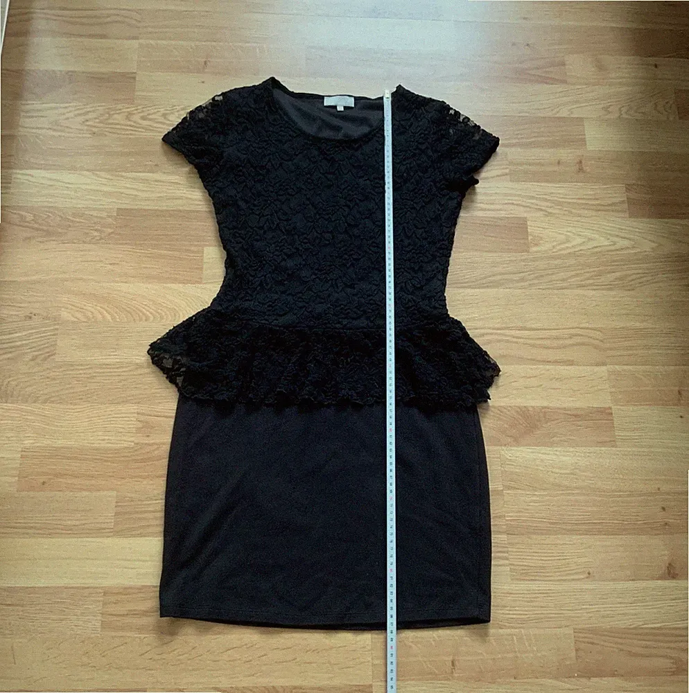 ZALANDO Schönes Damen Kleid Spitze Schwarz Gr.L