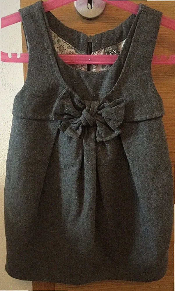 Zara Kids Kleid / grau / Gr.98