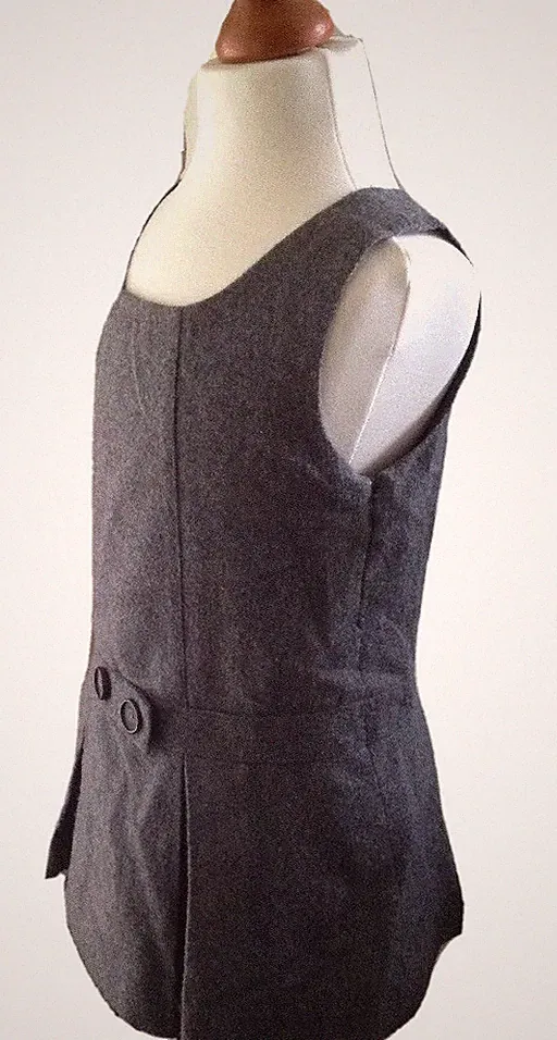 ZARA Kleid College Look 104 Wollkleid Anthrazit Grau 3-4 Jahre wie Neu Neuwertig