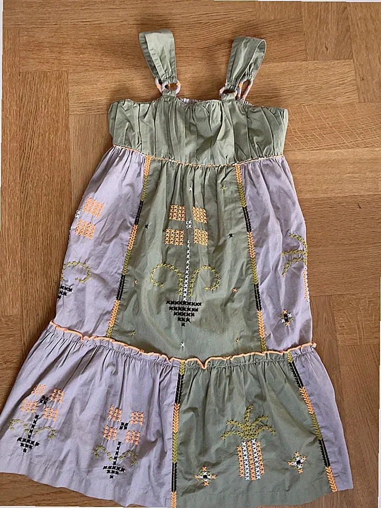 Zara Mädchen Kleid Sommer Neu Gr 152