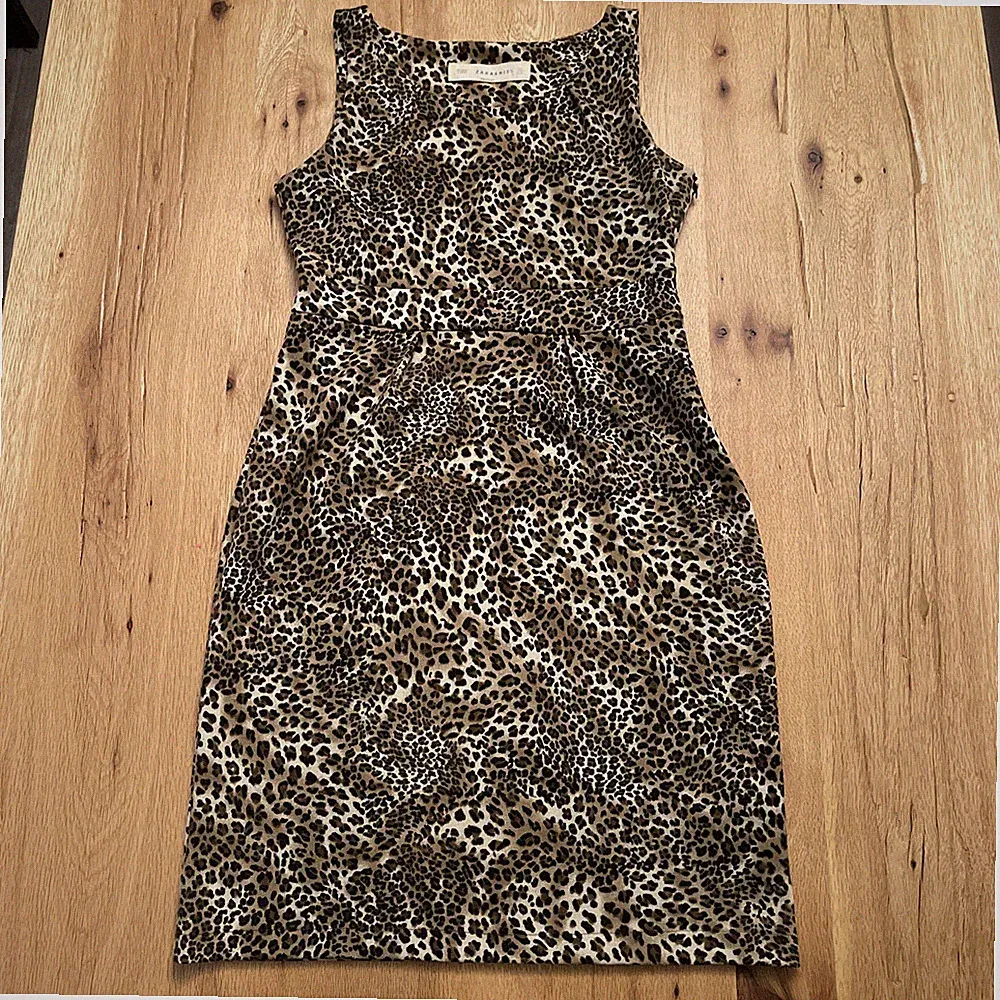 ZARAKNIT Leoparden Etui Kleid Gr. 38 Wow 🤩 Top