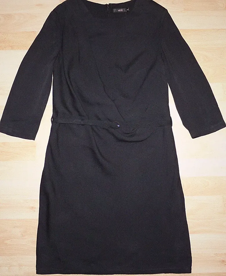 ZERO Kleid Gr.42 schwarz Gürtel Set ++Neu++